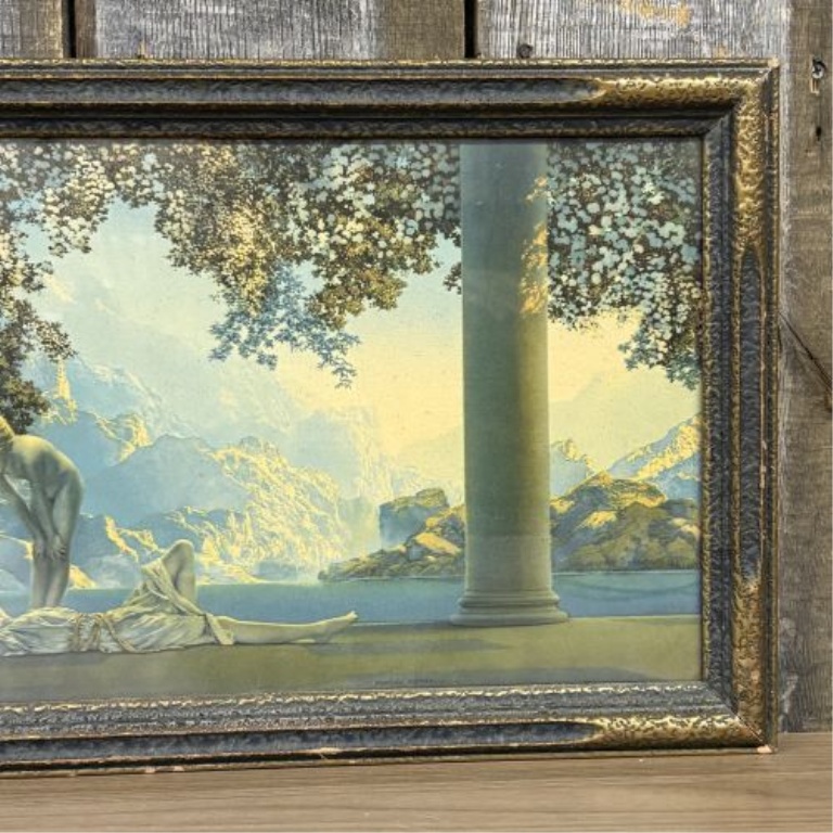 Maxfield Parrish Daybreak Framed Lithograph Print