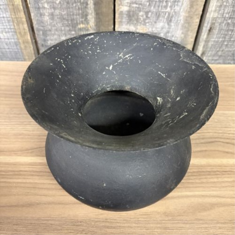 Antique Gate-Marked Cast Iron Spittoon