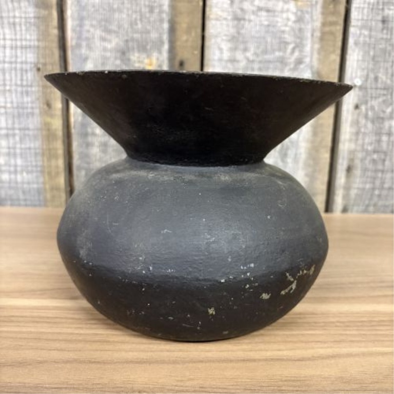 Antique Gate-Marked Cast Iron Spittoon