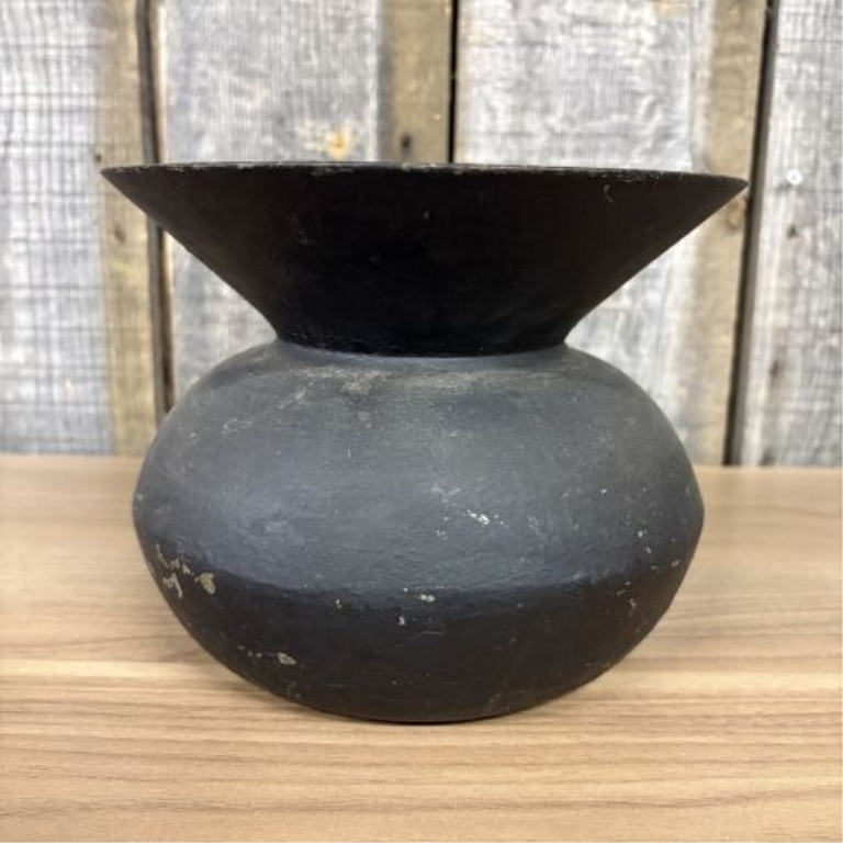 Antique Gate-Marked Cast Iron Spittoon