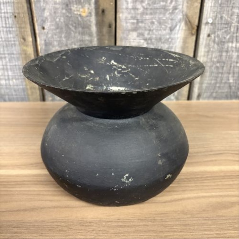 Antique Gate-Marked Cast Iron Spittoon