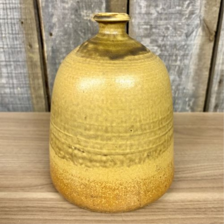 Studio Pottery Stoneware Beehive Vase in the Style of Rudi Stahl
