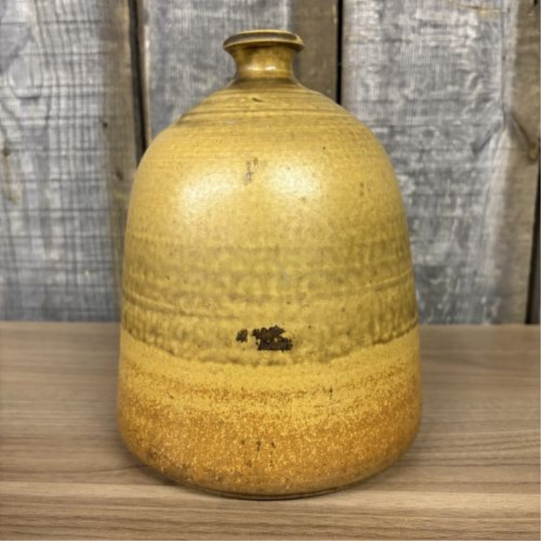 Studio Pottery Stoneware Beehive Vase in the Style of Rudi Stahl