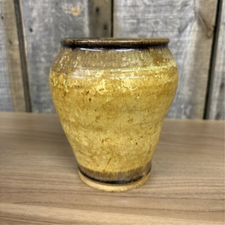 Two American Studio Pottery Stoneware Jars, one Signed Truong 1992