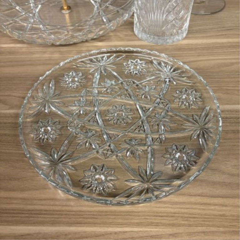A Collection of Anchor Hocking Early American Prescut Glassware