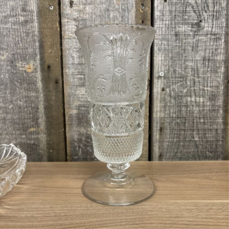 A Collection of Anchor Hocking Early American Prescut Glassware