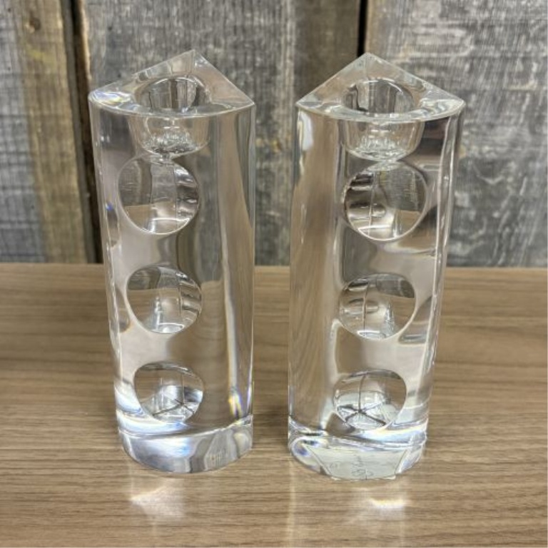 A Collection of Decorative Glass and Crystal Tableware Including Lenox and PartyLite