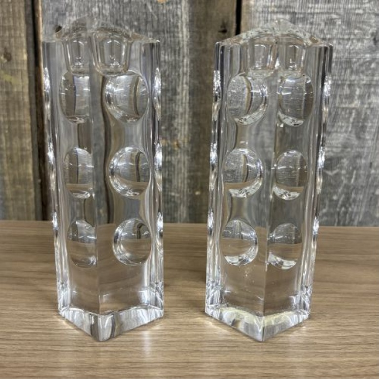 A Collection of Decorative Glass and Crystal Tableware Including Lenox and PartyLite
