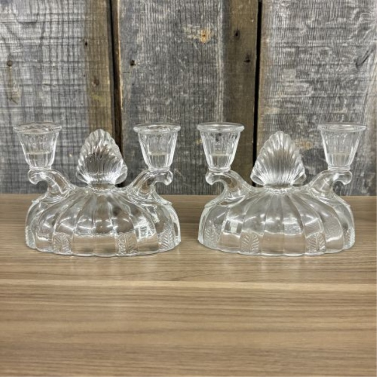 A Collection of Decorative Glass and Crystal Tableware Including Lenox and PartyLite