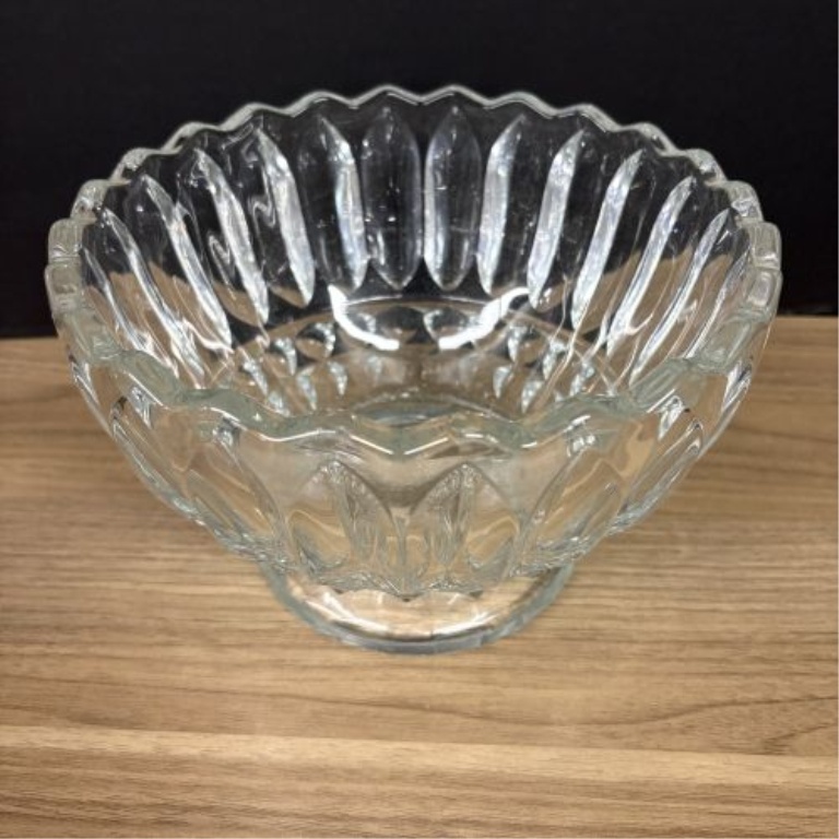 A Collection of Decorative Pressed Glass and Iridescent Crystal Tableware