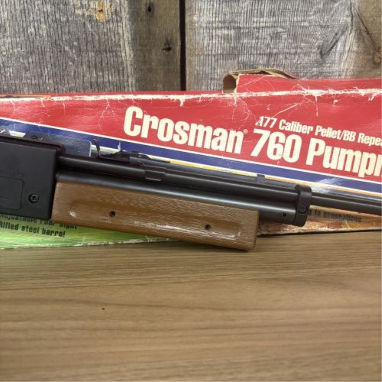 Crosman 760 Pumpmaster Multi-Pump Pneumatic Air Rifle .177 Caliber with 16.75 Inch Barrel