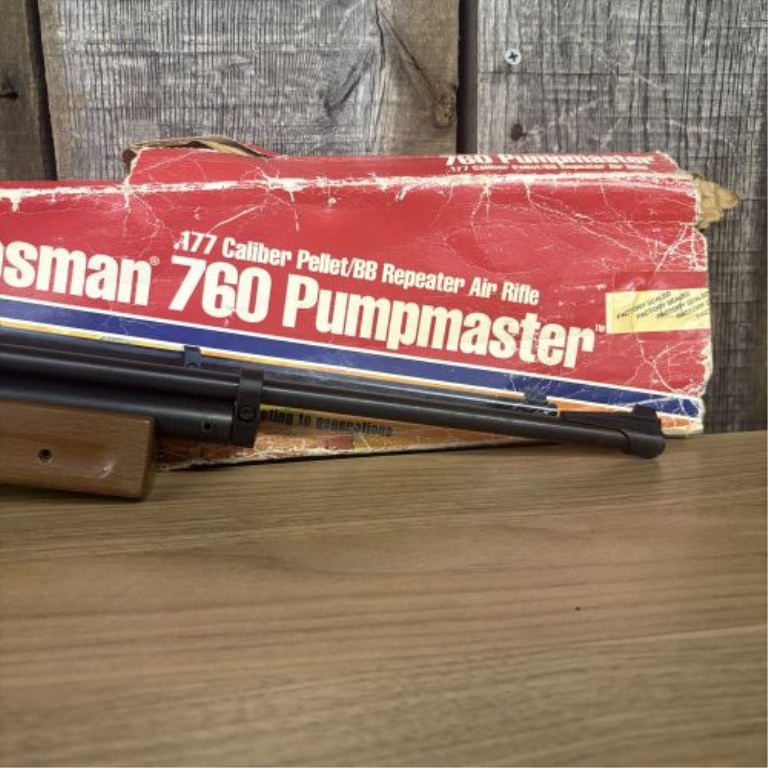 Crosman 760 Pumpmaster Multi-Pump Pneumatic Air Rifle .177 Caliber with 16.75 Inch Barrel