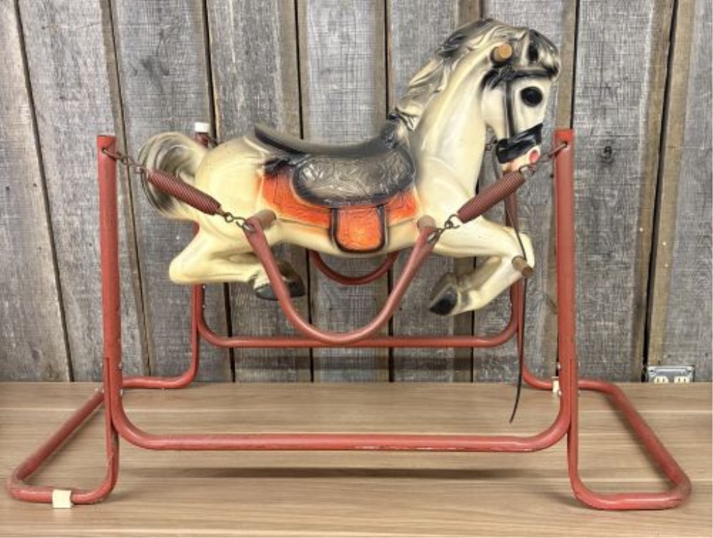 Vintage Wonder Horse Spring Action Rocking Horse