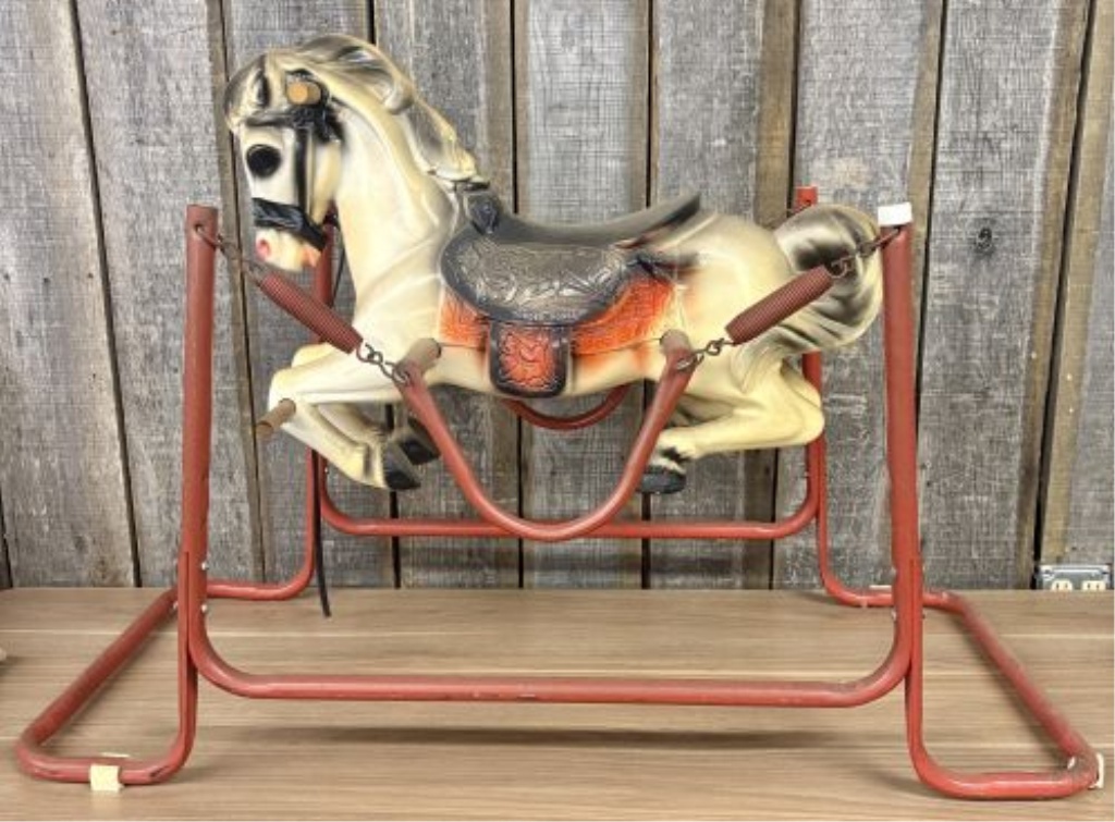 Vintage Wonder Horse Spring Action Rocking Horse