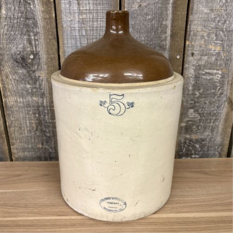 Western Stoneware Company Five Gallon Two Tone Beehive Jug