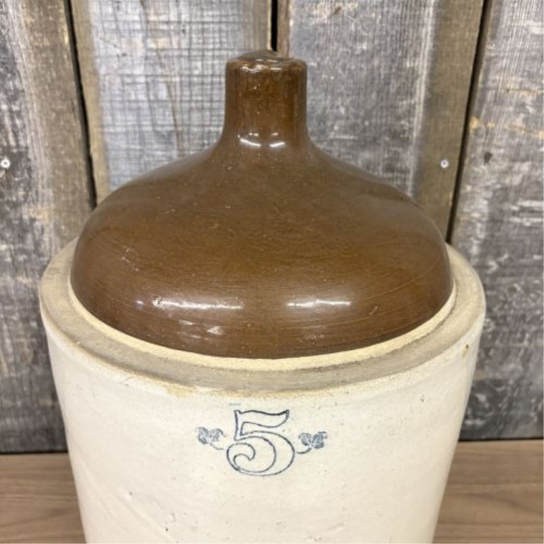 Western Stoneware Company Five Gallon Two Tone Beehive Jug