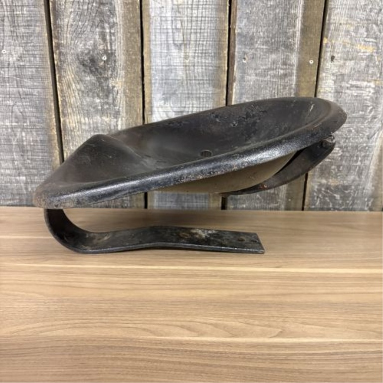 Vintage Agricultural Implement Flip Seat Attributed to Ford 8N