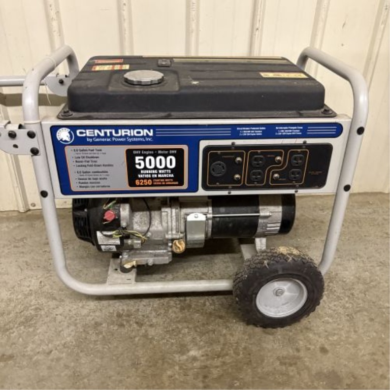 Centurion by Generac 5000 Watt Portable Generator