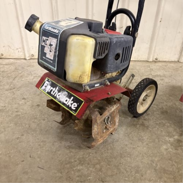 A Pair of Earthquake MC43 Viper 43cc 2-Cycle Gas Mini Cultivators