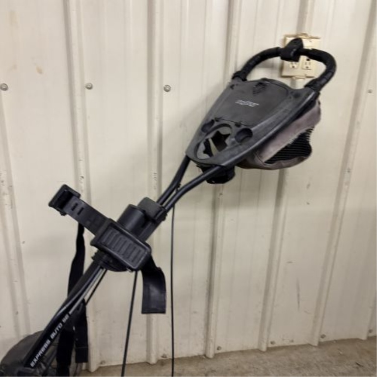 Bag Boy Express Auto SE 3-Wheel Golf Push Cart