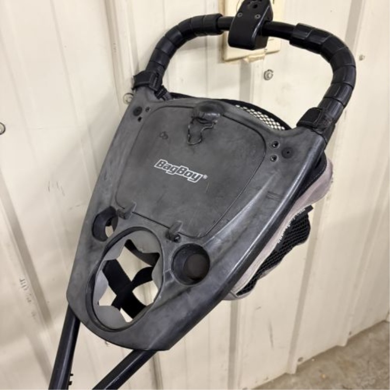 Bag Boy Express Auto SE 3-Wheel Golf Push Cart