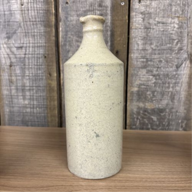 Three Antique American Stoneware Vessels Including a Weir Patented Fruit Jar