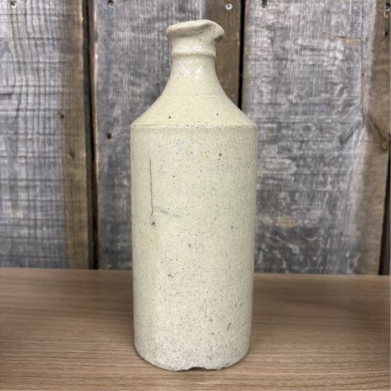 Three Antique American Stoneware Vessels Including a Weir Patented Fruit Jar