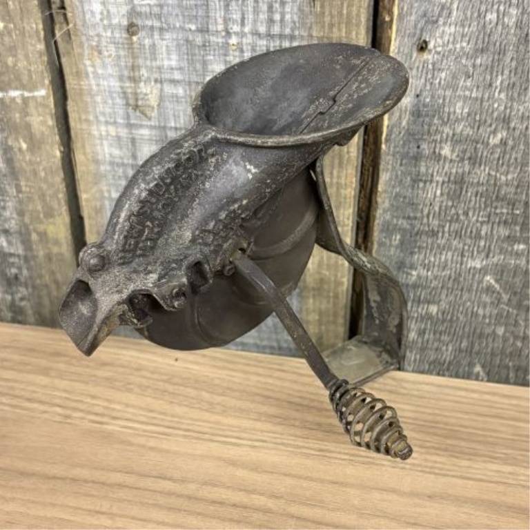 Antique New Standard Corp Cast Iron Cherry Stoner