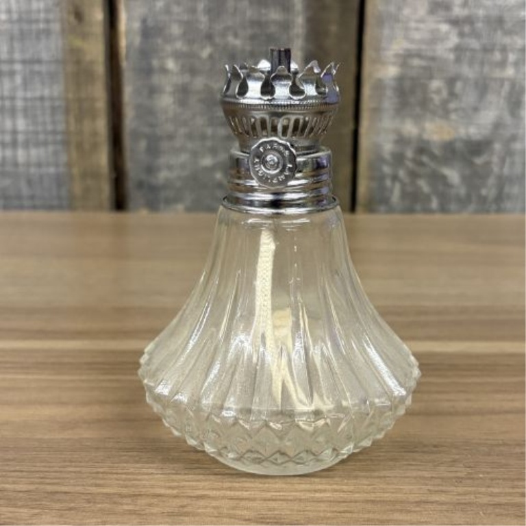 An Assortment of Vintage Miniature Glass Oil Lamps Including Lamplight Farms and Washington D.C. Souvenirs