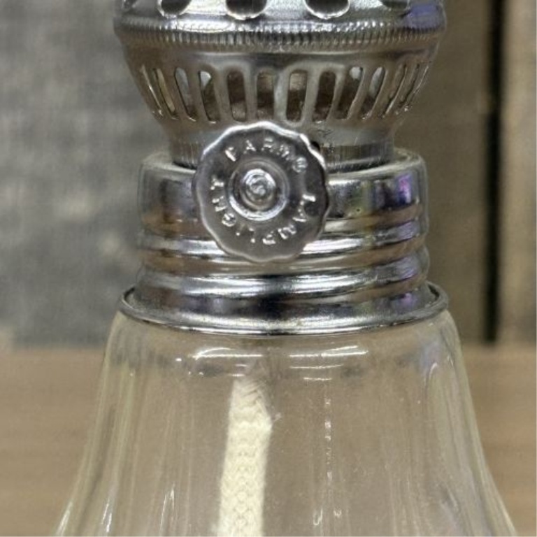 An Assortment of Vintage Miniature Glass Oil Lamps Including Lamplight Farms and Washington D.C. Souvenirs