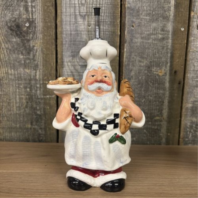 A Trio of Contemporary Ceramic Figural and Decorated Kitchen Cruets including Dansk and Giftco