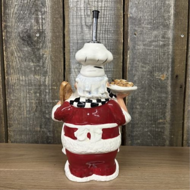 A Trio of Contemporary Ceramic Figural and Decorated Kitchen Cruets including Dansk and Giftco