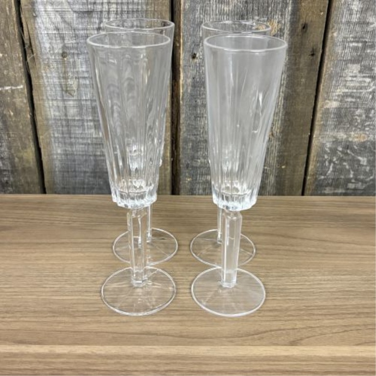 A Nine-Piece Collection of West German Lead Crystal and Cut Glass Tableware