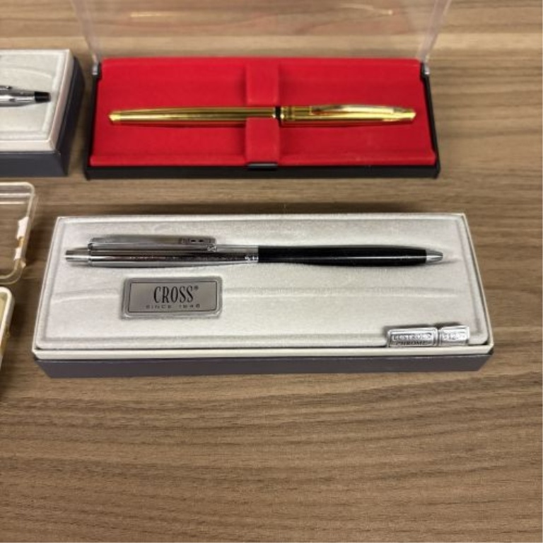 A Collection of Vintage Cross and Pentel Writing Instruments