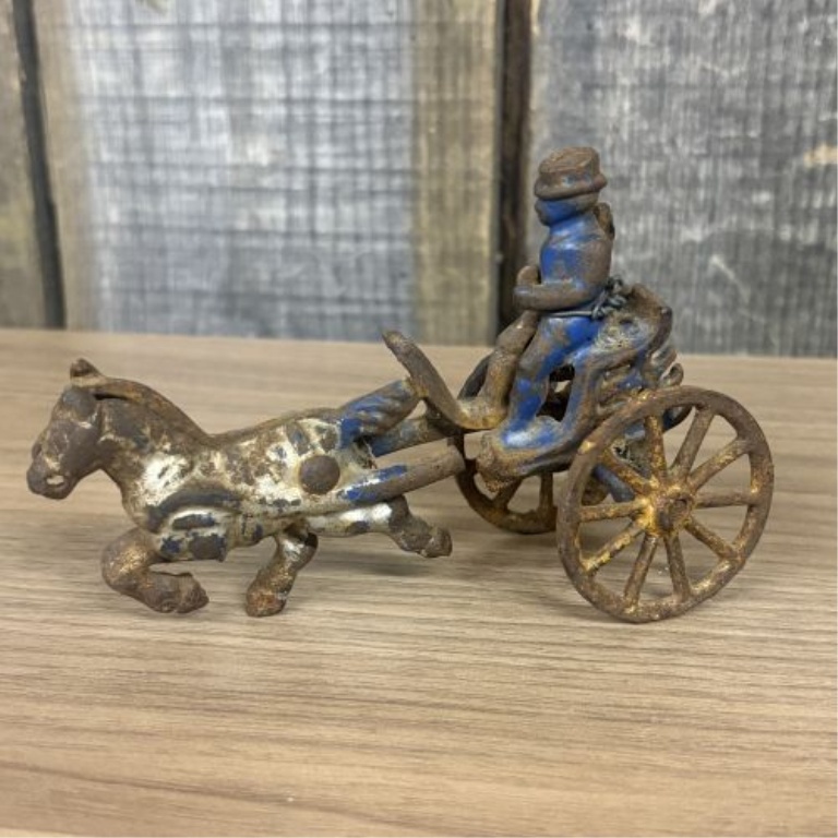 A Group of Vintage and Antique Novelty Items and Toys