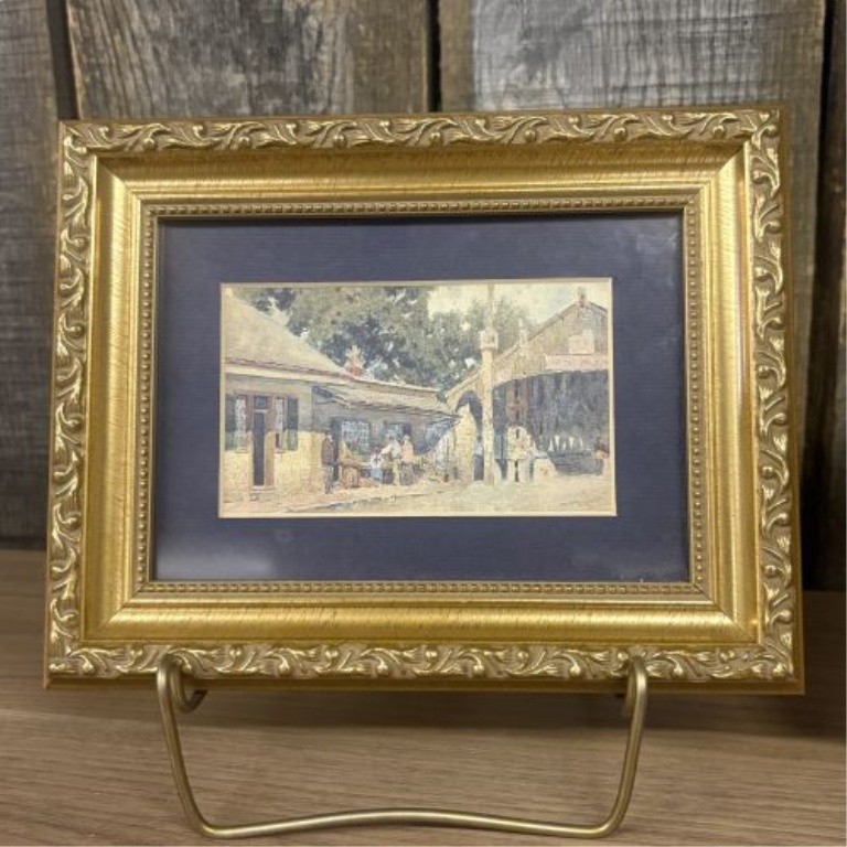 A Pair of Framed Prints Attributed to Edward H. Walker