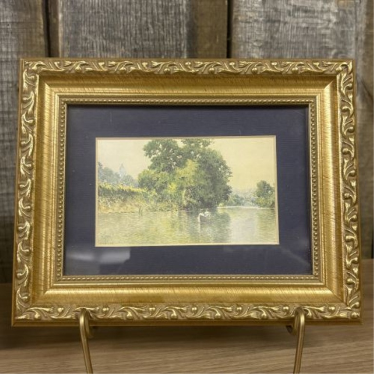 A Pair of Framed Prints Attributed to Edward H. Walker