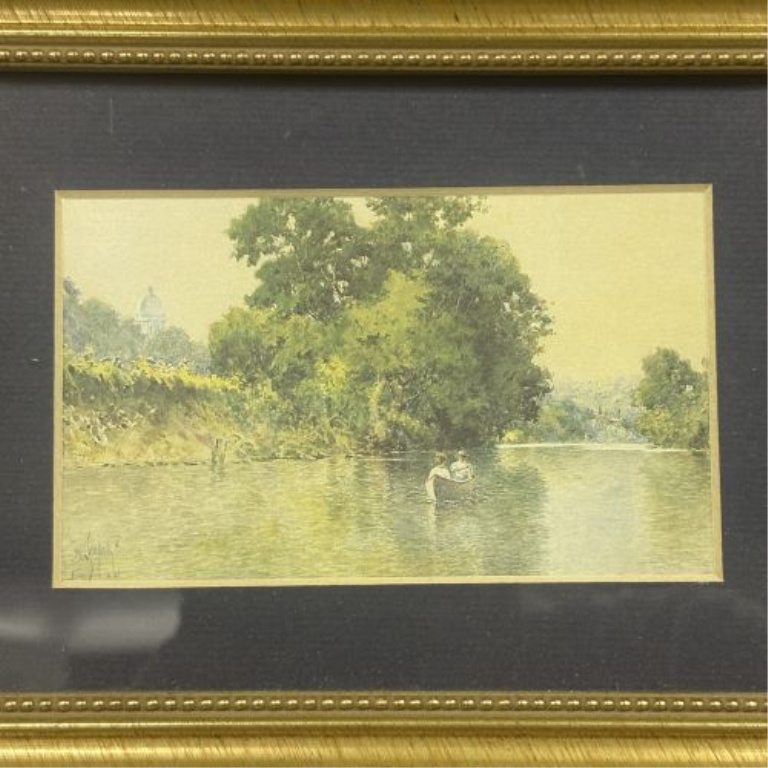 A Pair of Framed Prints Attributed to Edward H. Walker