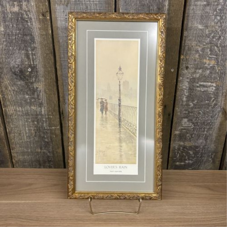 Paul Sawyier, Lover’s Rain, Limited Edition Framed Print