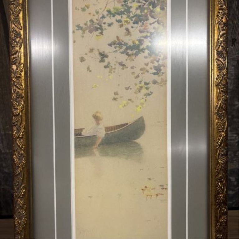 Paul Sawyier, Perfect Water, Limited Edition Offset Lithograph, 1907/3000