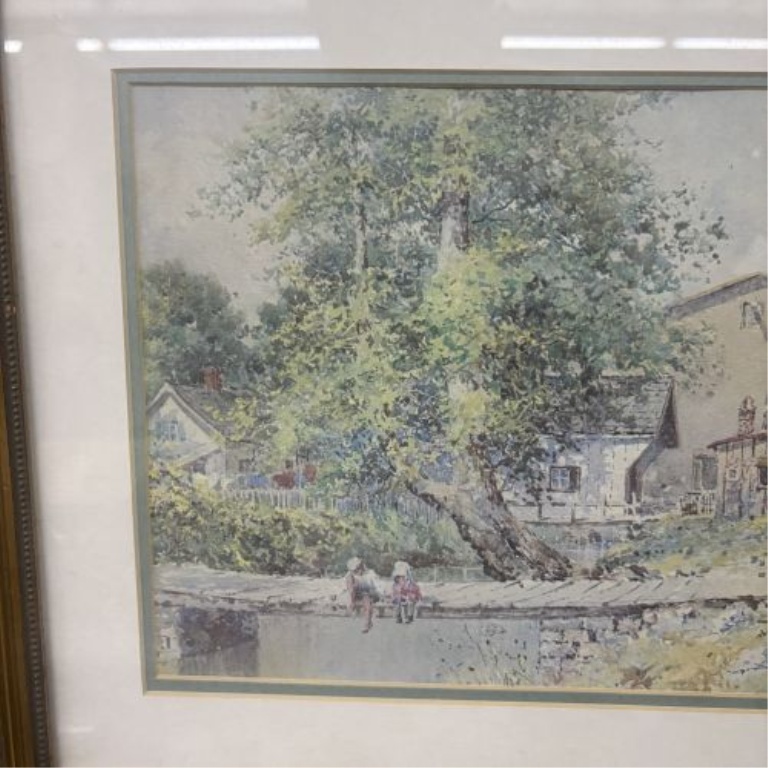 Paul Sawyier, Summer at Peak's Mill, Framed Print