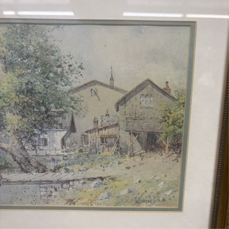 Paul Sawyier, Summer at Peak's Mill, Framed Print