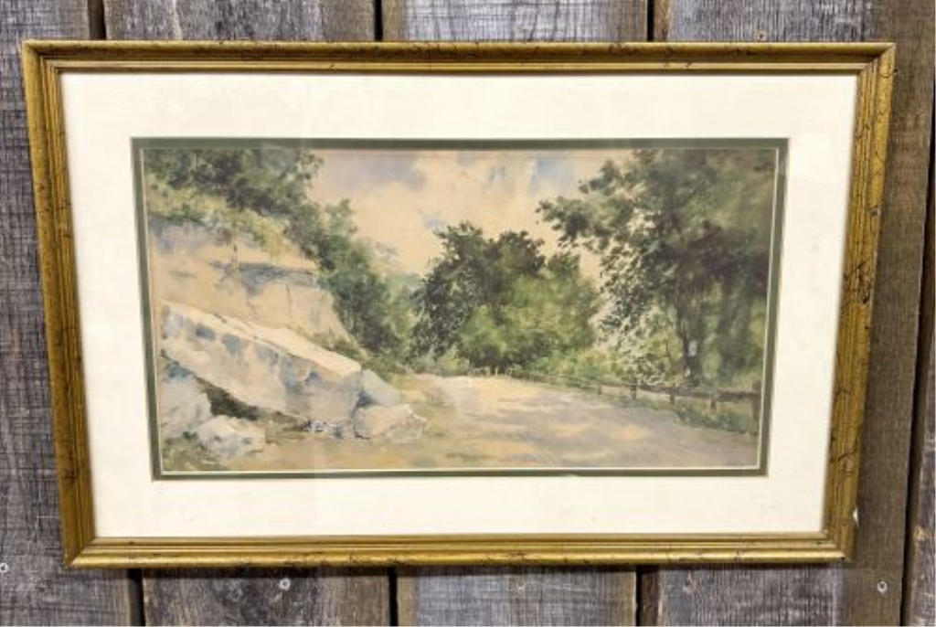 Paul Sawyier (American, 1865-1917), Louisville Road, Limited Edition Print