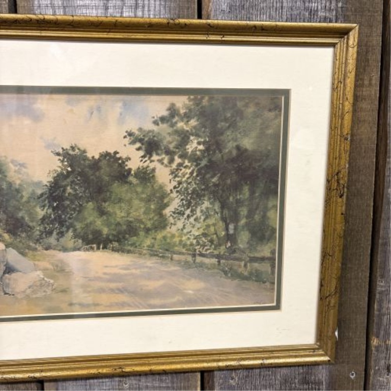 Paul Sawyier (American, 1865-1917), Louisville Road, Limited Edition Print