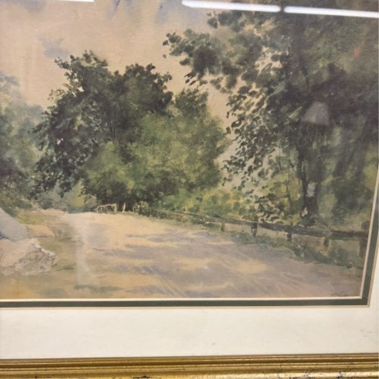 Paul Sawyier (American, 1865-1917), Louisville Road, Limited Edition Print