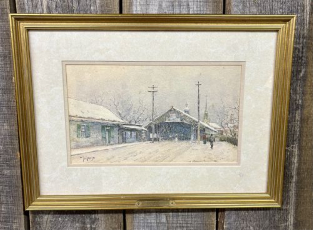 Paul Sawyier (1865-1917), Winter Solitude, Limited Edition Print