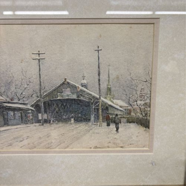 Paul Sawyier (1865-1917), Winter Solitude, Limited Edition Print