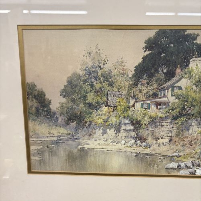 Paul Sawyier (American, 1865-1917), Dr. Suter's House, Limited Edition Lithograph