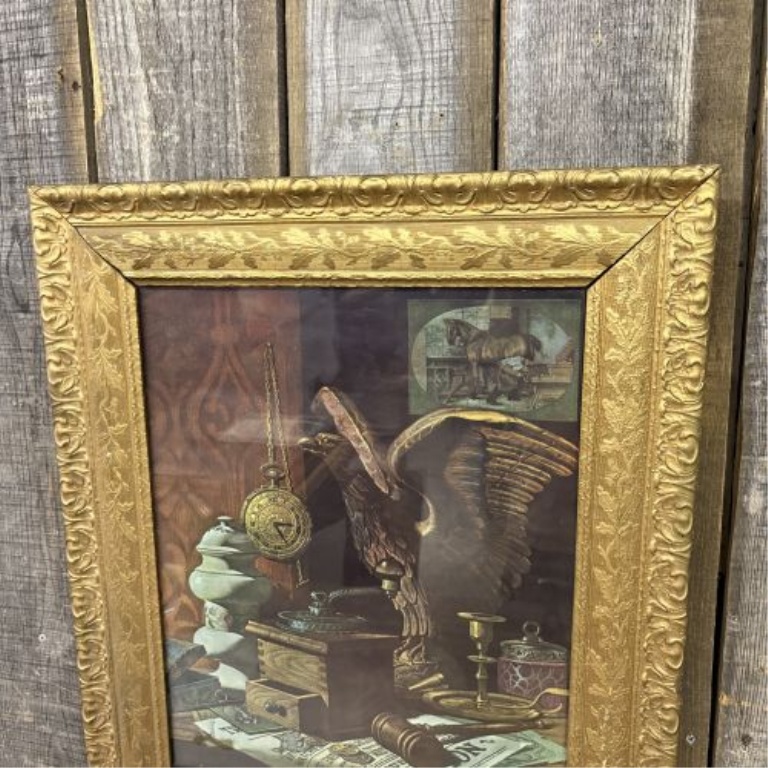 Luke Doheny, Vintage Offset Lithograph, Not So Long Ago