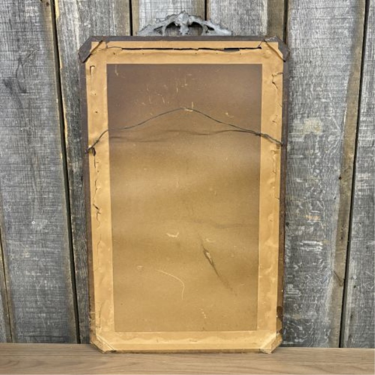French Louis Philippe Style Giltwood and Gesso Wall Mirror